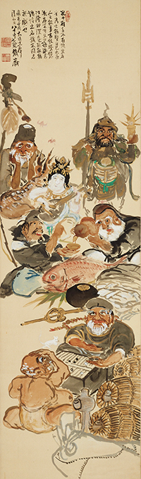 清荒神清澄寺を訪ねて　鉄斎美術館本館「聖光殿」 「鉄斎の人物画―画道のはじめは人物なり―」