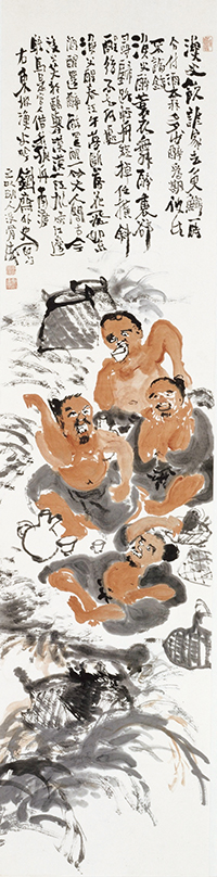 清荒神清澄寺を訪ねて　鉄斎美術館本館「聖光殿」　「鉄斎の人物画―画道のはじめは人物なり―」後期展